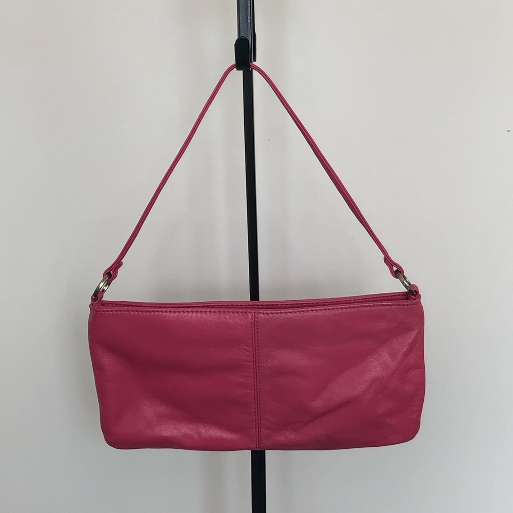 Pink Leather Express Handbag